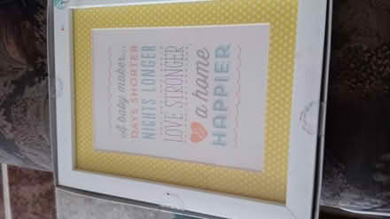 Photo of free Baby photo frame (Chattenden) #1