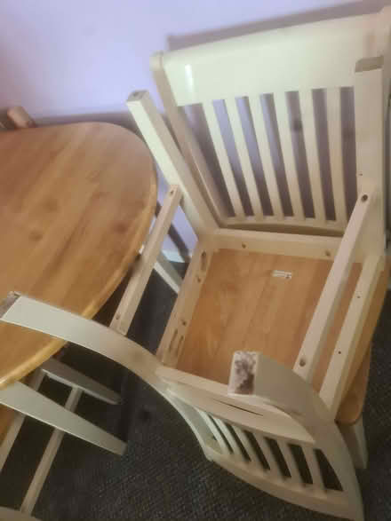 Photo of free Table and chairs (Coppenhall CW2) #1