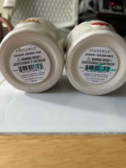 Photo of free 2 scented candles (10011 (17th & 9th)) #2