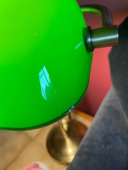 Photo of free Green glass light (Ruskin Park SE5) #4