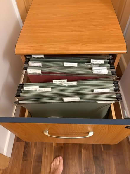 Photo of free Filing cabinet (BN1 2FA) #3
