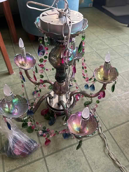 Photo of free Decorative Colorful chandelier (10011 (17th & 9th)) #3