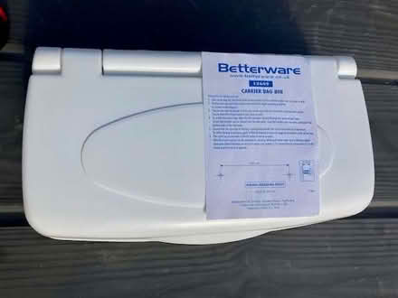 Photo of free New Betterware carrier bag bin cover (Aldrington BN3) #1