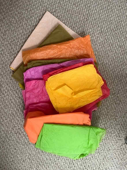 Photo of free Assorted tissue paper (McLean Gardens) #1