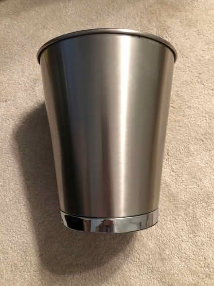 Photo of free Silver Trash Can, Small (South End) #1