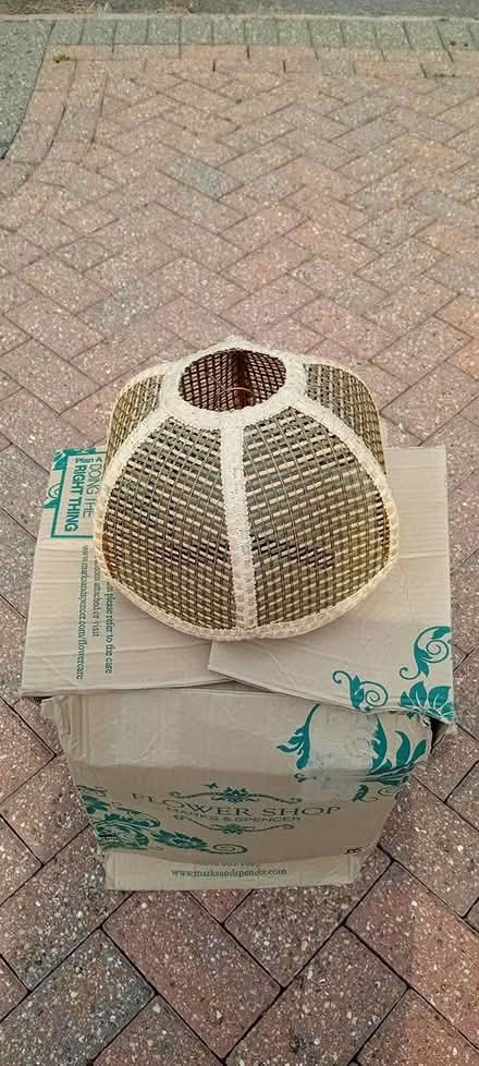 Photo of free Rattan woven lampshade (Wokingham, RG41) #1