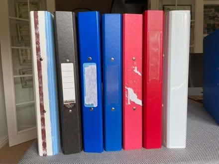 Photo of free 12 A4 ring binders (Emerson Valley MK4) #1