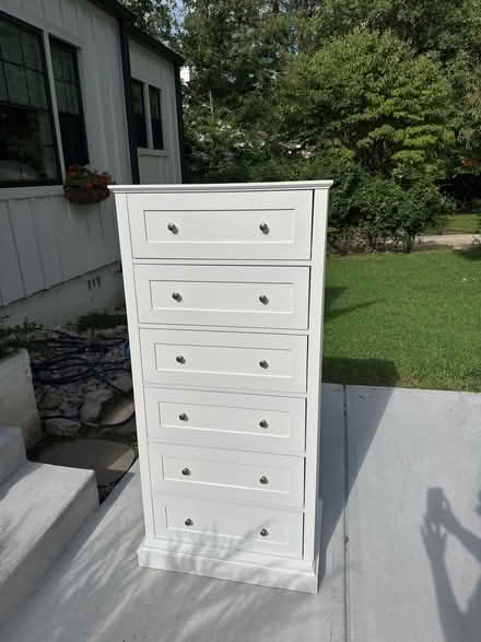 Photo of free Tall white dresser (Brookhaven, GA) #1