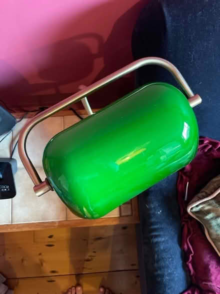 Photo of free Green glass light (Ruskin Park SE5) #2
