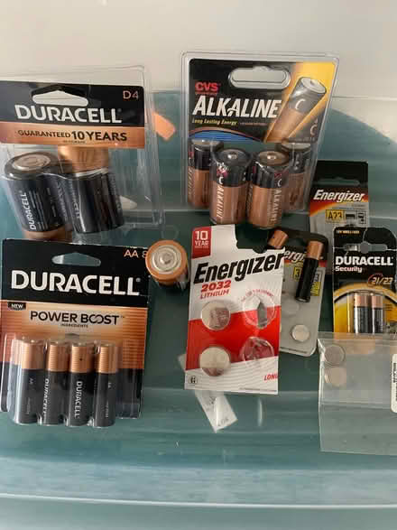 Photo of free Assorted Batteries-new (Ashburn) #1