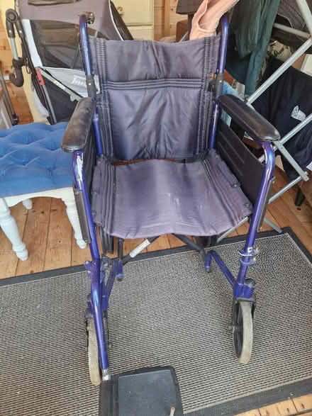 Photo of free Wheelchair for repair or scrap (Sainsburys GL52) #2