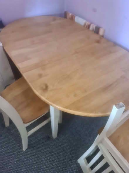 Photo of free Table and chairs (Coppenhall CW2) #3