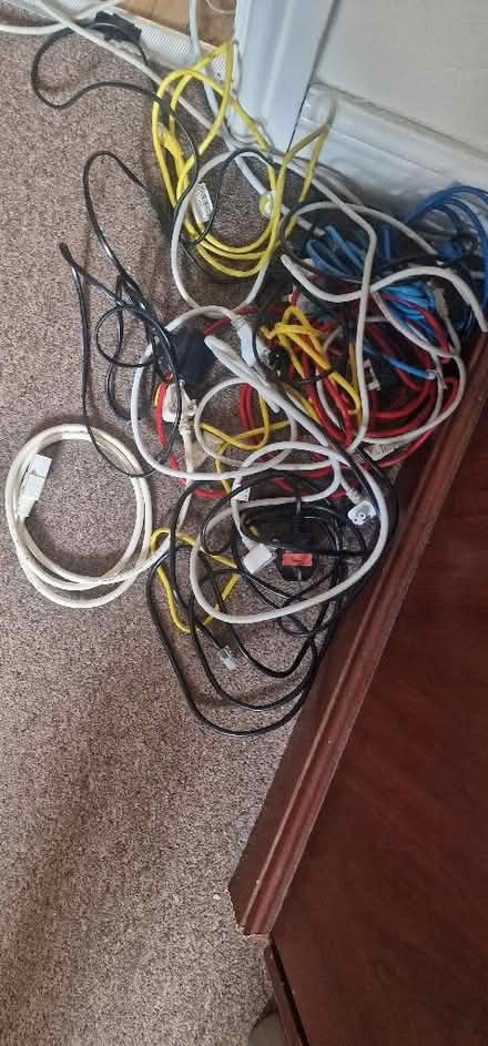 Photo of free Assorted cables (Langley B69) #1