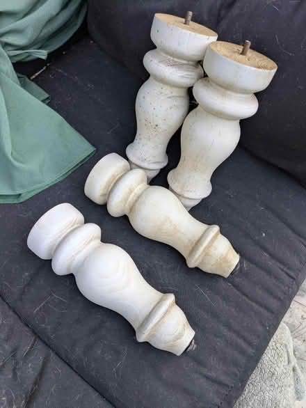 Photo of free Screw in legs off a wardrobe (Cypress off Jones and Cy N Hou) #1