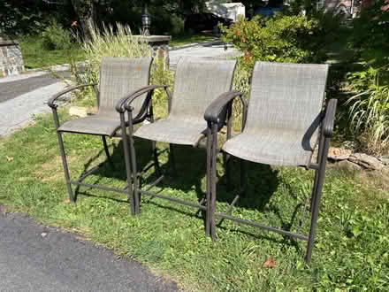 Photo of free Curb alert: outdoor barstools (Ossining) #1