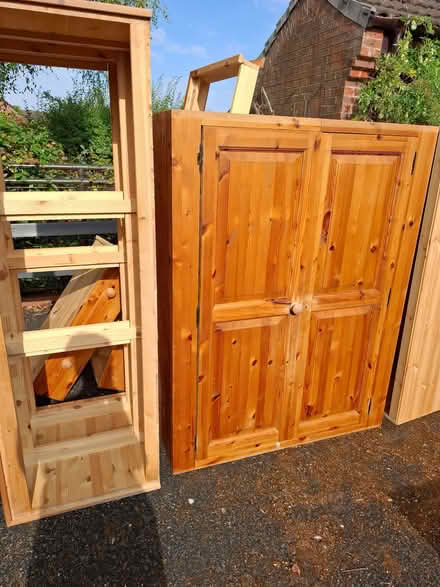 Photo of free Old pine bedroom furniture (Steventon SY8) #1