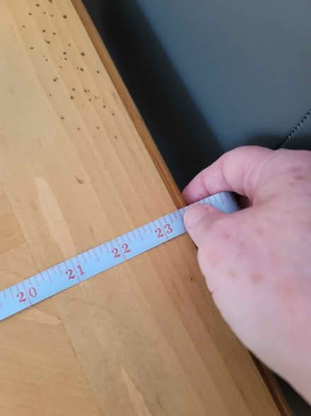 Photo of free Chunky Pine table (Healey OL12) #2