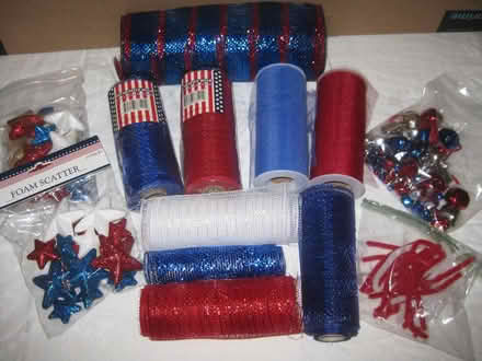 Photo of free Red, White, Blue Craft Supplies (Northwest Frederick) #1