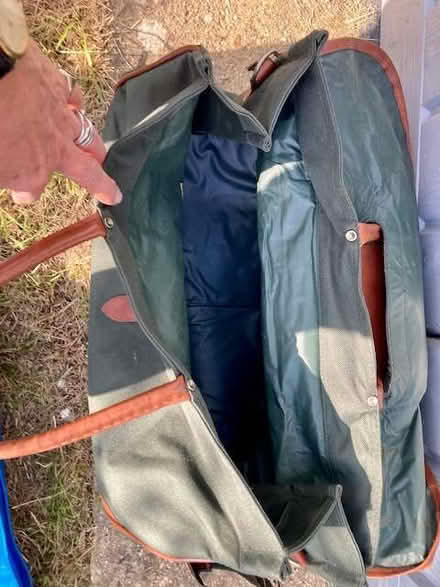 Photo of free Laptop/work bag - green fabric (Aldrington BN3) #2