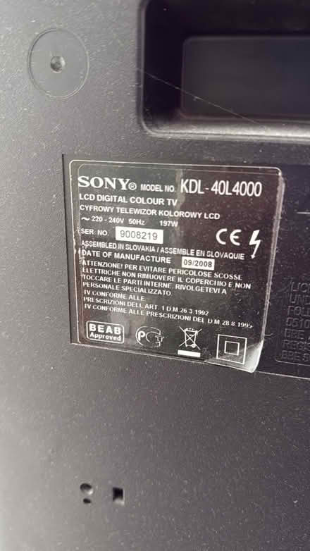 Photo of free TV (Southdown AL5) #3