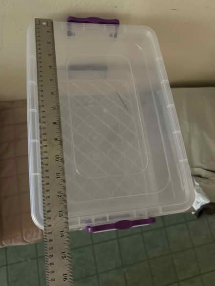 Photo of free 2 clear storage containers (10011 (17th & 9th)) #3