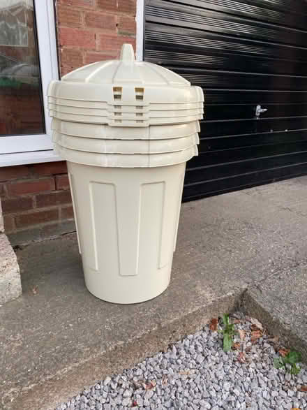 Photo of free Four Large Stackable Dustbins (Wincobank Sheffield S9) #2