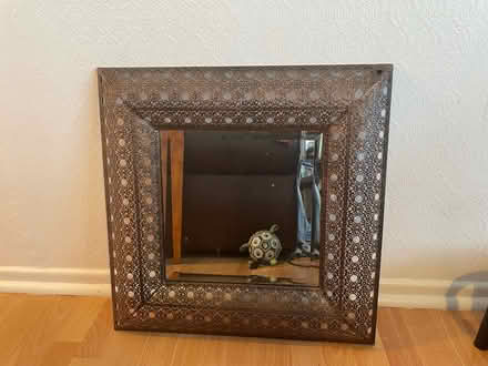 Photo of free Mirror with ornamental metal frame (TR7) #1