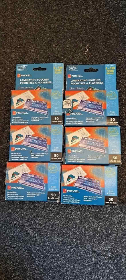 Photo of free Small Laminating pouches (Bath) #1