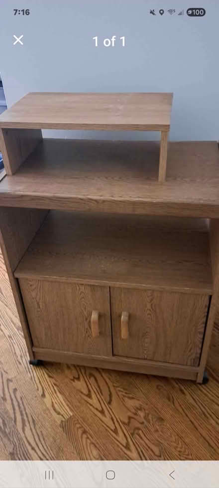 Photo of free Oak Cabinet (Oakbrook Terrace) #1