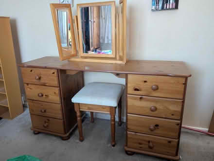 Photo of free Dressing Table, Stool and Mirrors (Starling BL8) #1