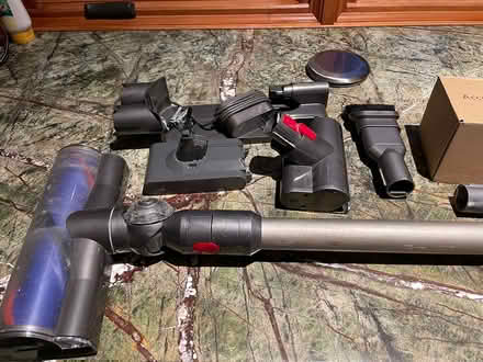 Photo of free Dyson attachments and battery (DC side of Warrenton) #1
