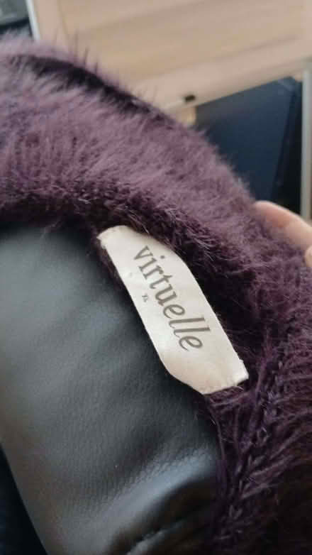 Photo of free Dark purple floppy type cardigan. (Silverhill TN38) #1