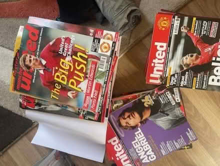 Photo of free Manchester United magazine in really great condition. (Brigstock NN14) #1