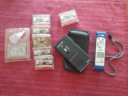 Photo of free Mini casette / digital recorders (Foggy Bottom) #1