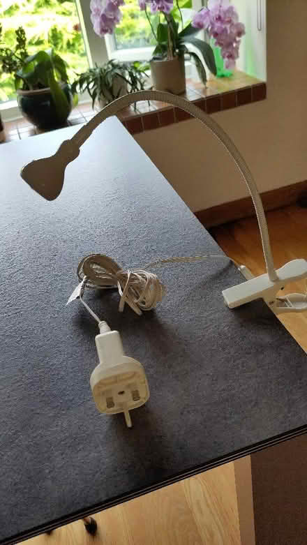 Photo of free IKEA clip-on reading light (Claverton) #1