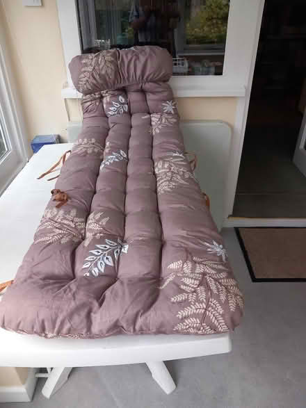 Photo of free Cushion for garden recliner (Chorleywood WD3 5) #1