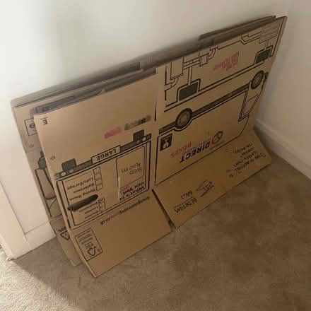 Photo of free 9x large cardboard moving boxes (Angel N1) #1
