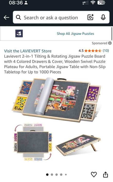 Photo of Jigsaw Puzzle Board (New street, NP44) #1