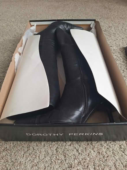 Photo of free Size 6 knee high boots (Maidstone town center ME15) #3