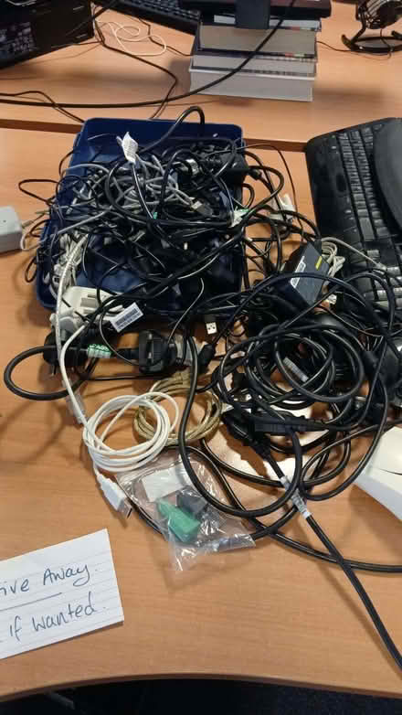 Photo of free Loads of various cables-come and take a look? (Silverhill TN38) #1