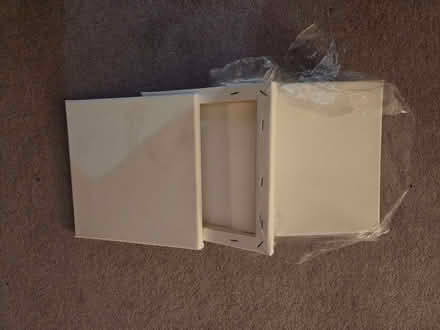 Photo of free White canvas boards (Barkingside IG5) #1