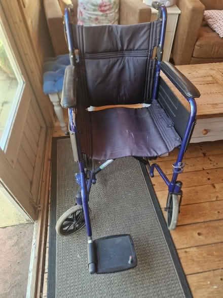 Photo of free Wheelchair for repair or scrap (Sainsburys GL52) #1