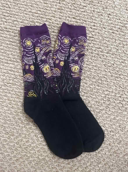 Photo of free Van Gogh socks (McLean Gardens) #1