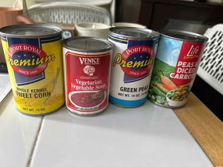 Photo of free Canned vegetables and soup (10011 (17th & 9th)) #1