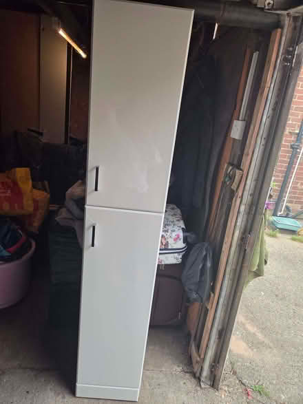 Photo of free Tall bathroom cabinet (Holmer Green HP15) #2