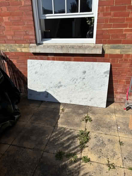 Photo of free Marble table top (Rooksdown RG24) #1