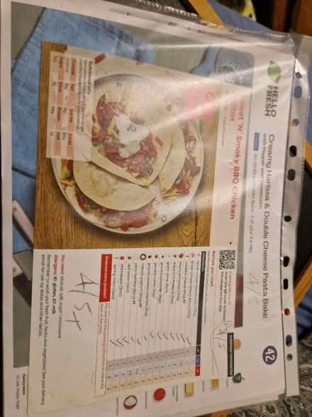 Photo of free Recipe cards (Sainsburys GL52) #1