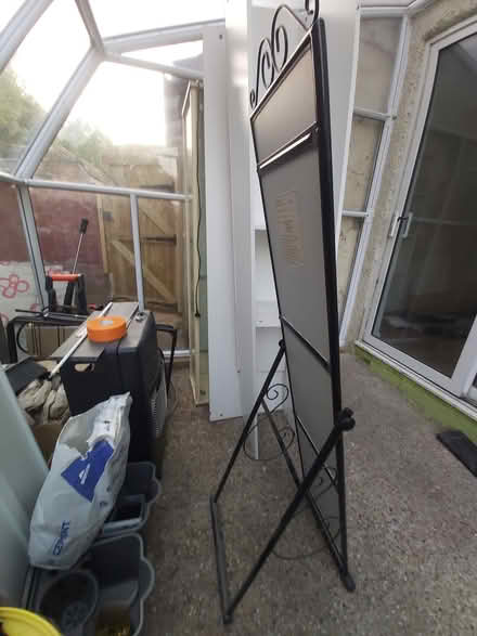 Photo of free Freestanding Cheval Mirror Black (Dallow LU1) #3