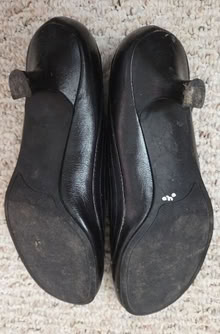 Photo of free Used shoes low pumps black womens 9 (Elmvale acres, Lynda lane park) #2