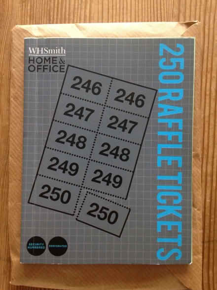 Photo of free Book of raffle tickets (Oakridge RG21) #1